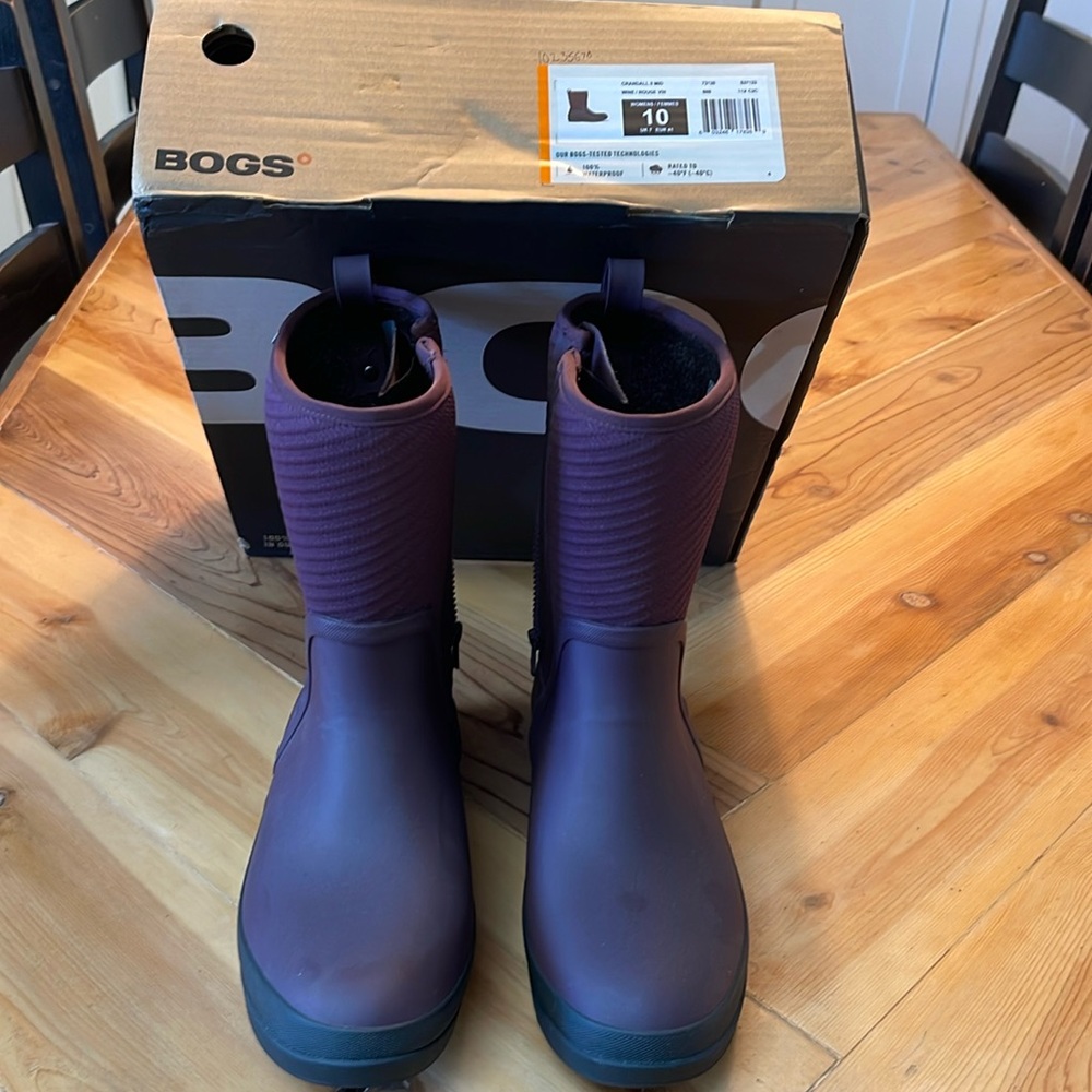 Bogs Crandall II Mid Zip Womens size 10